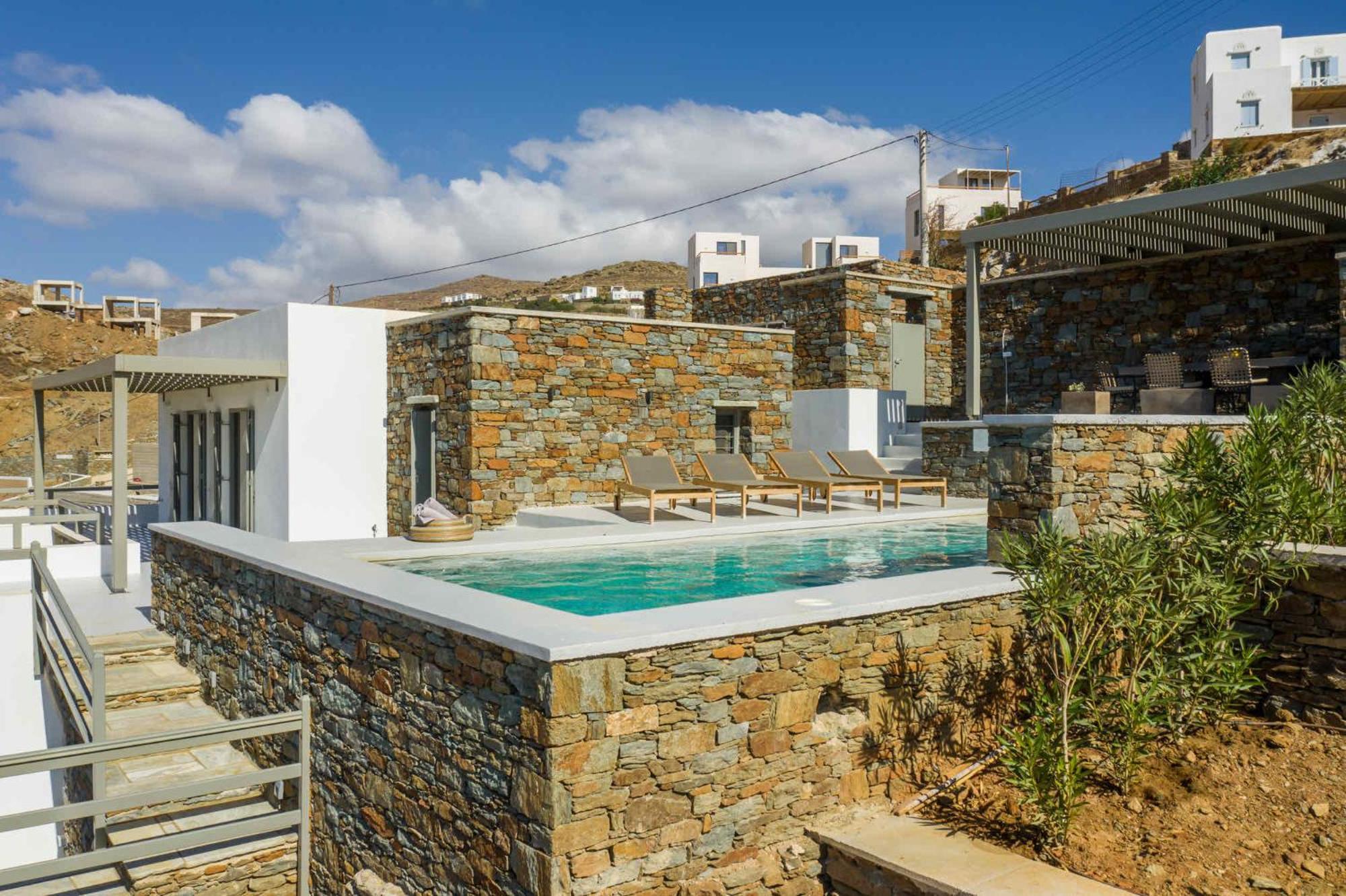 Phos Villas Tinos Agios Romanos Oda fotoğraf