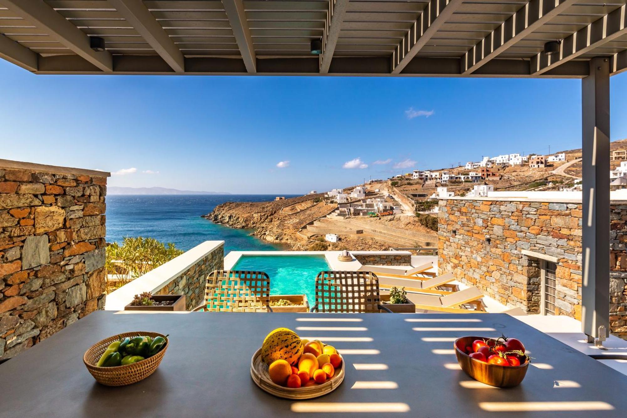 Phos Villas Tinos Agios Romanos Dış mekan fotoğraf